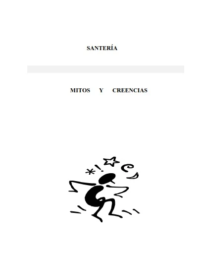 LIBRO SANTERIA MITOS Y CREENCIAS's foto | YGM TIENDA DE LIBROS DIGITALES |  BizneCubano